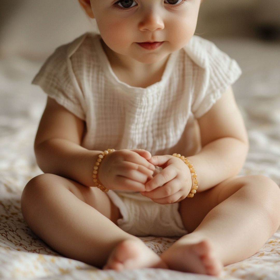 amber teething bracelet